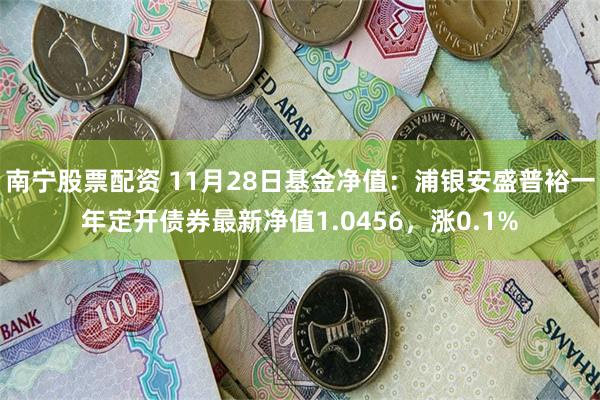 南宁股票配资 11月28日基金净值：浦银安盛普裕一年定开债券最新净值1.0456，涨0.1%